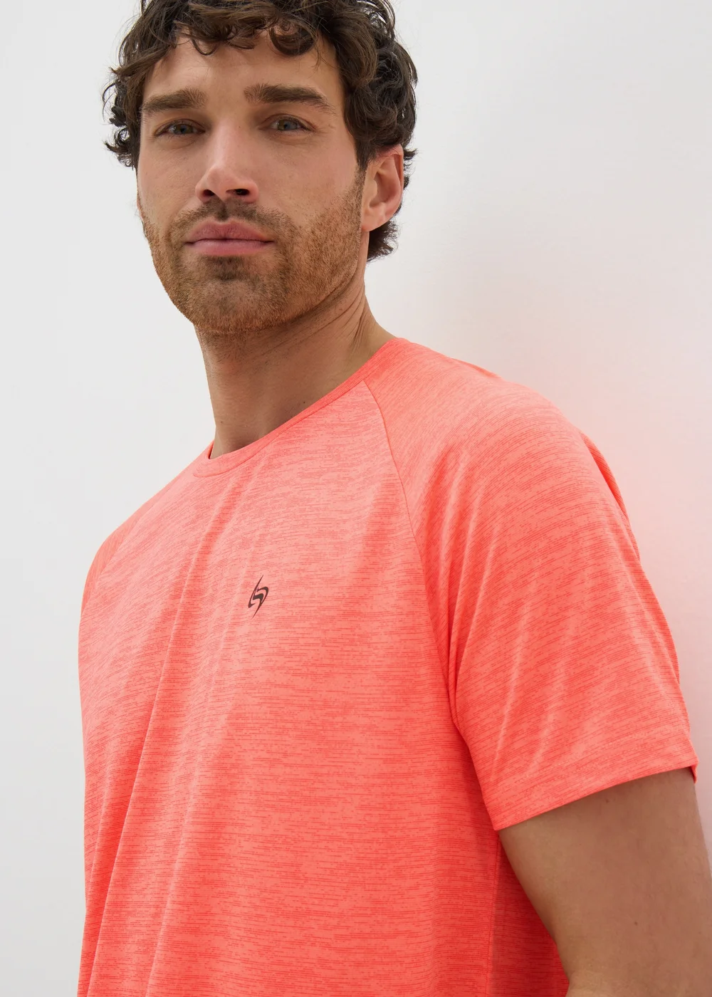 Souluxe Coral Two Tone T-Shirt - XS Image 1