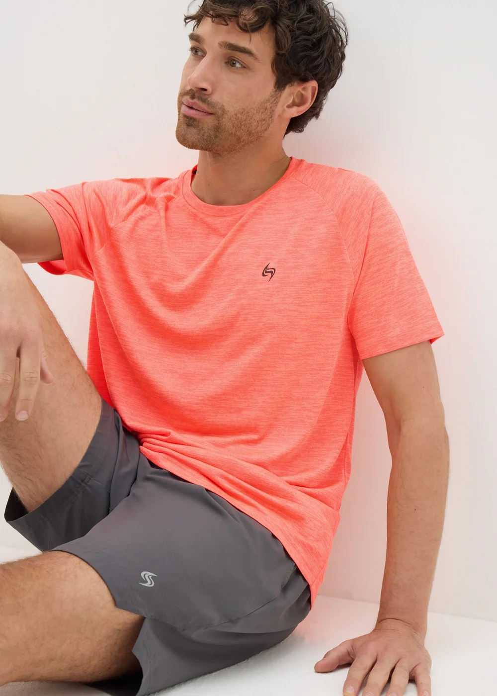 Souluxe Coral Two Tone T-Shirt - XS Image 2