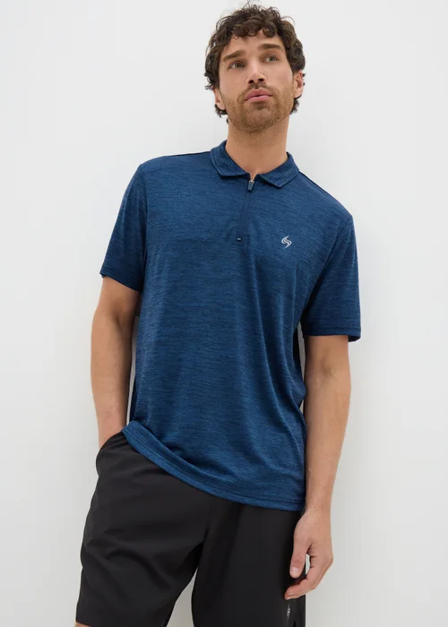 Souluxe Blue Golf Polo - S Image 2