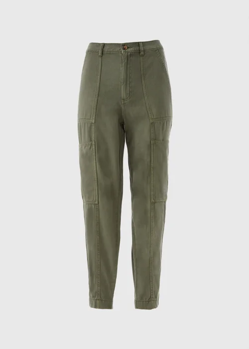 Khaki Utility Trousers - 8 Image 4