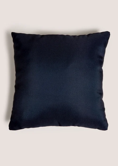 Navy Outdoor Reversible Cushion Image 1