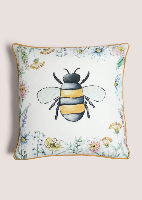 Bee Meadow Cushion Image 1