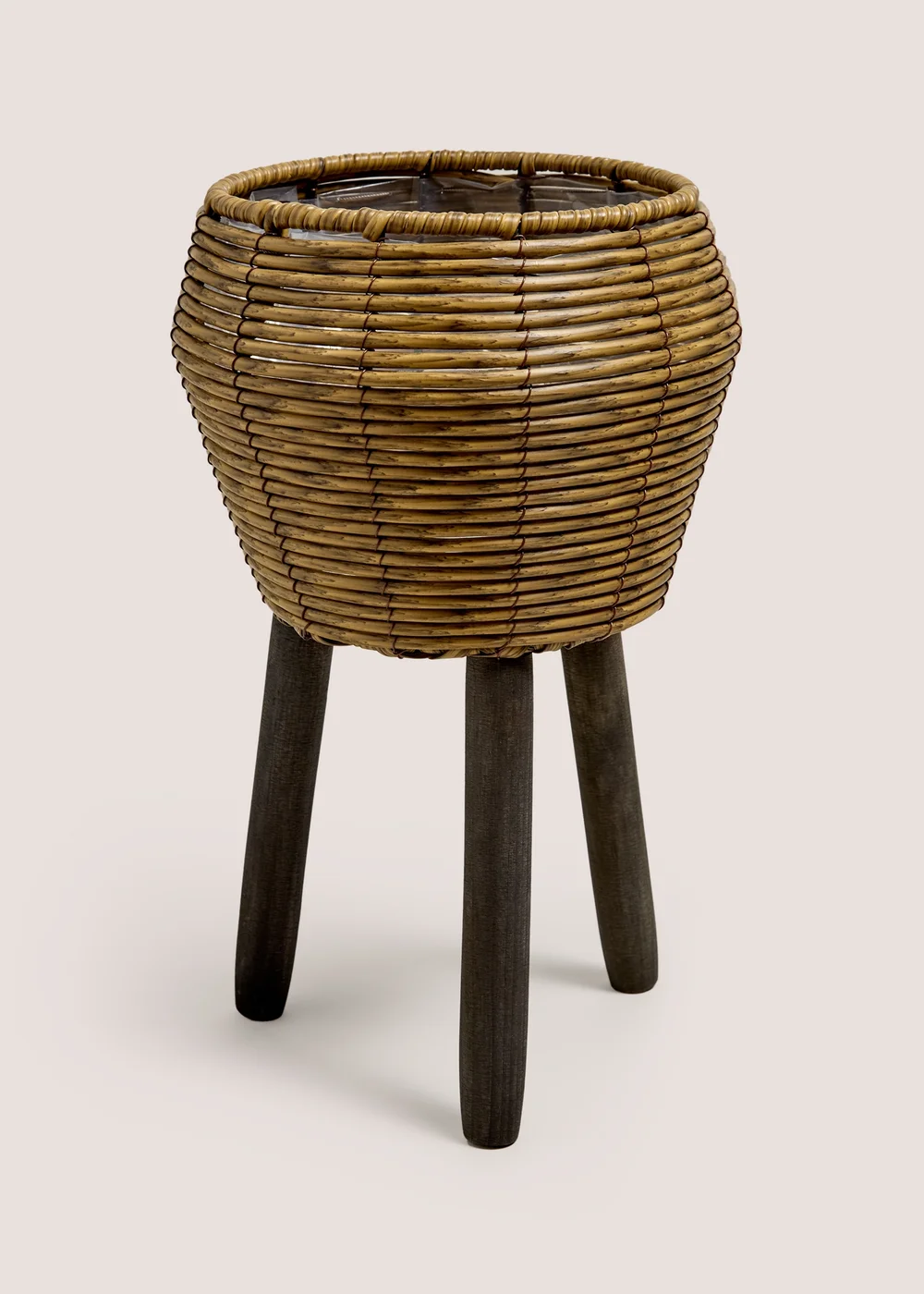Small Natural Woven Planter Image 1
