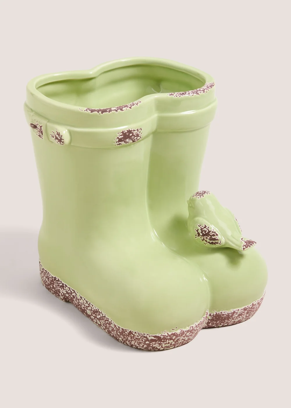 Green Welly Planter Image 1