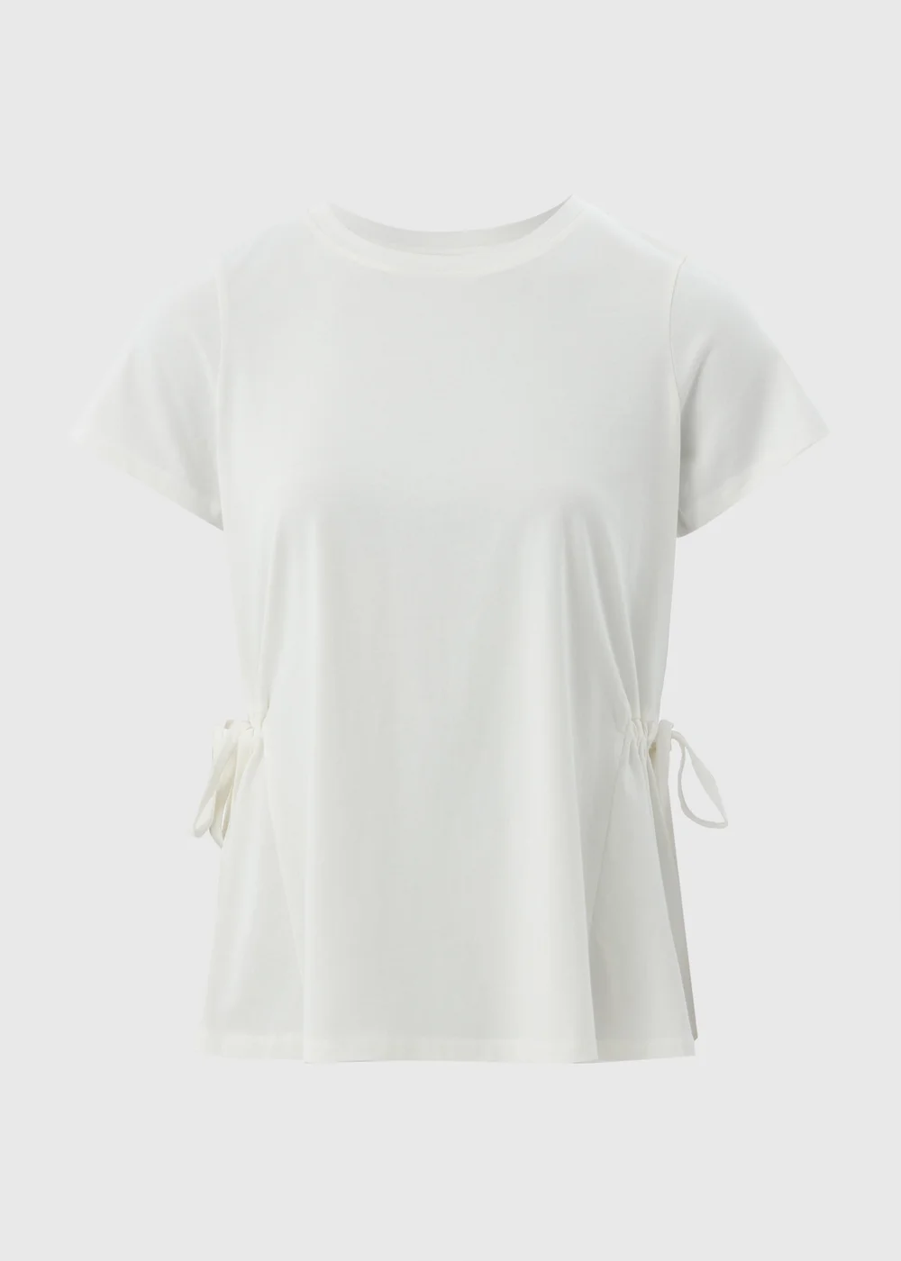 White Tie Side T-Shirt - S Image 3