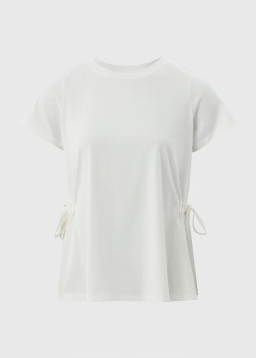 White Tie Side T-Shirt - S Image 3