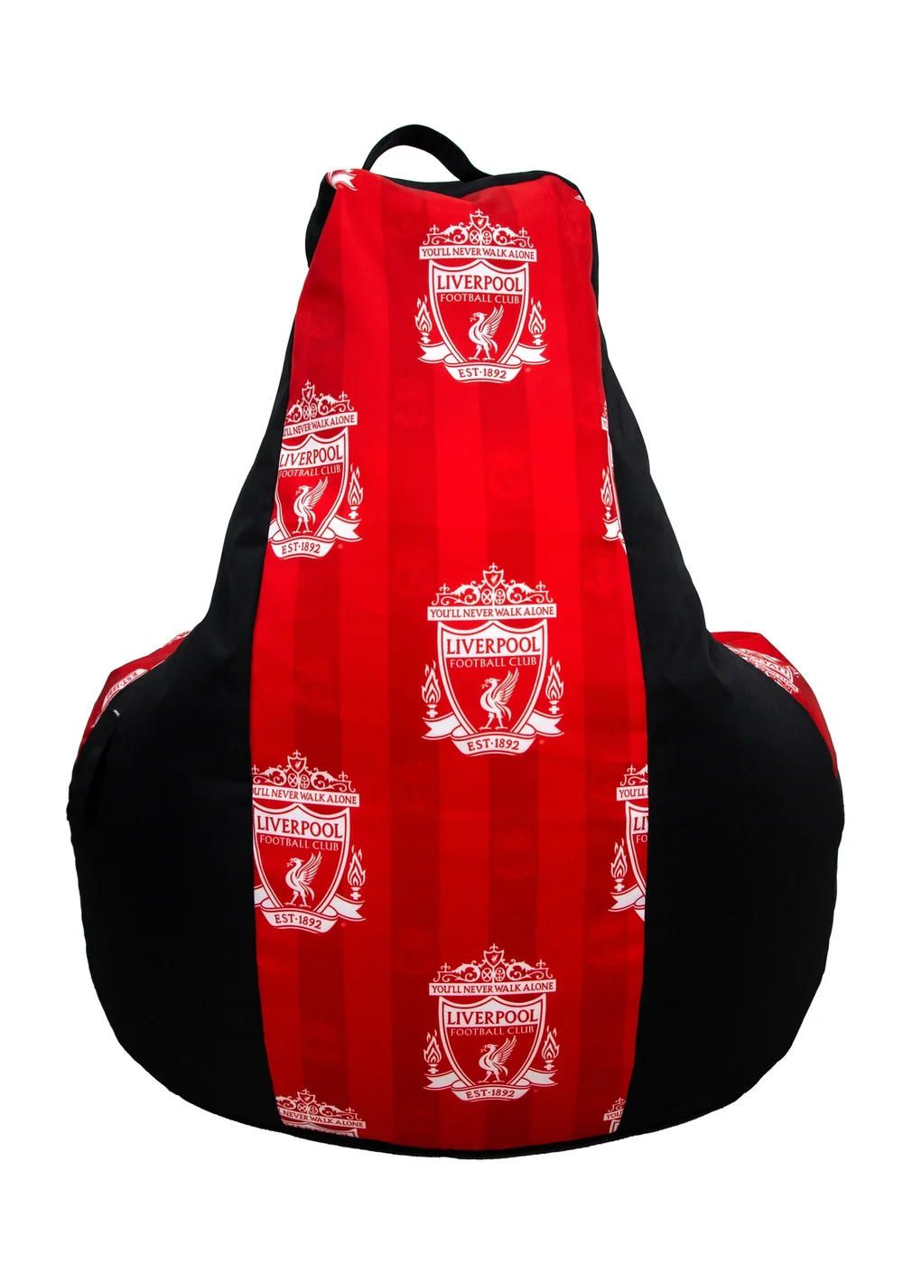 Liverpool High Back Red Lounging Gaming Bean Chair - One Size Image 4
