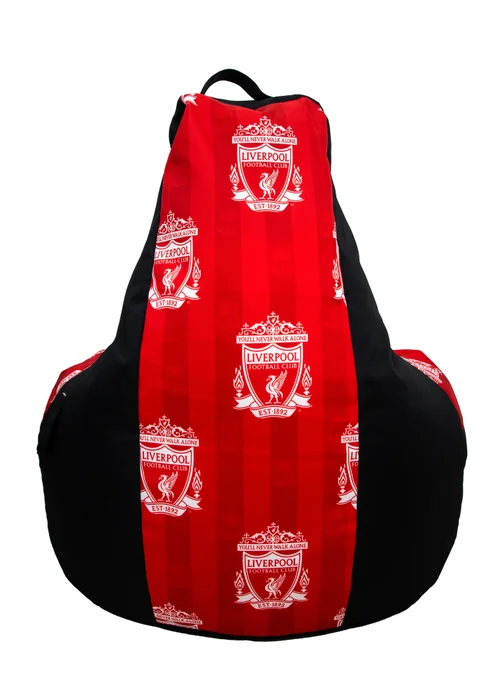 Liverpool High Back Red Lounging Gaming Bean Chair - One Size Image 4
