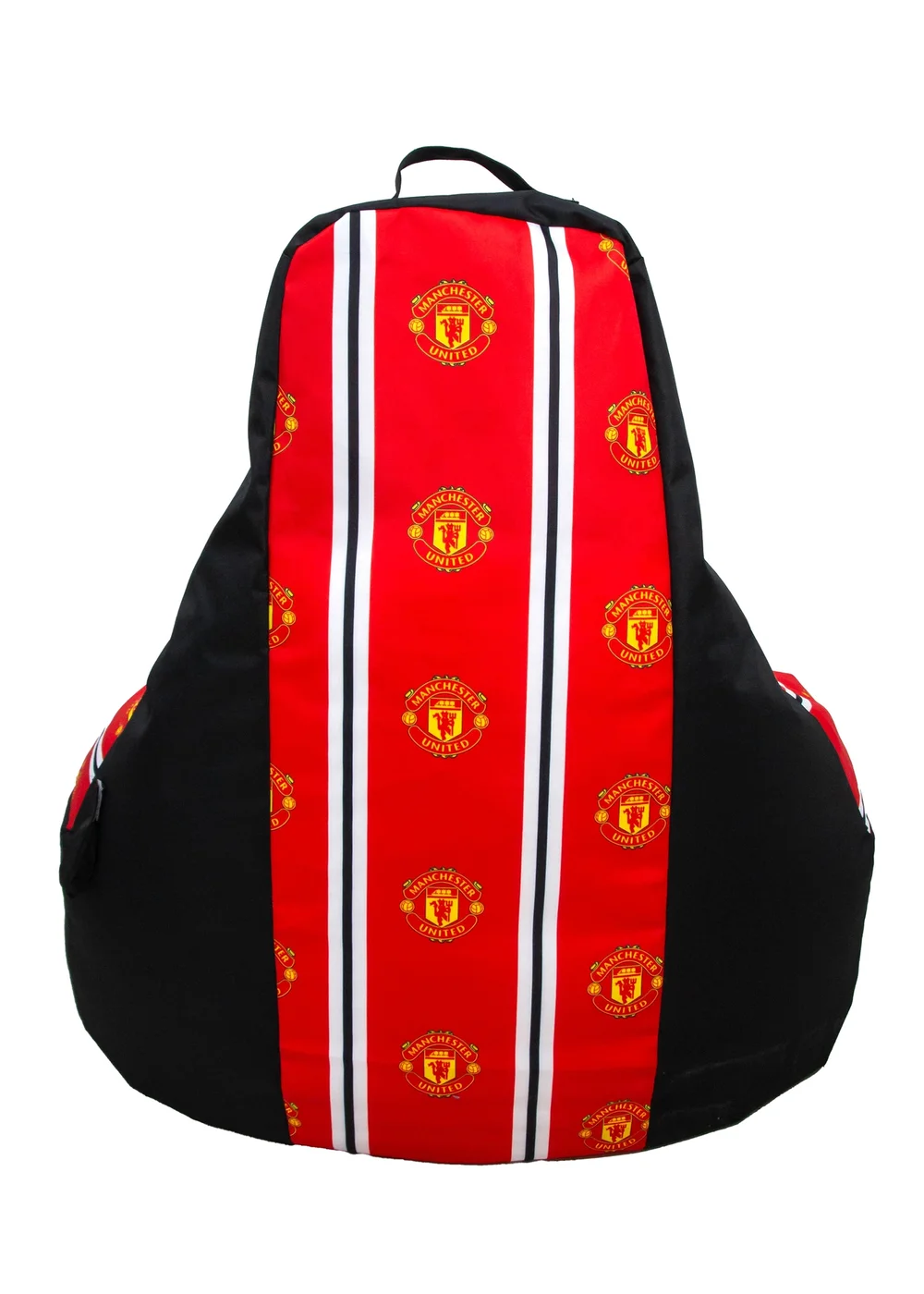 Manchester United High Back Red Lounging Gaming Bean Chair - One Size Image 4