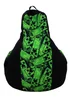 Minecraft High Back Green Lounging Gaming Bean Chair - One Size Image 4