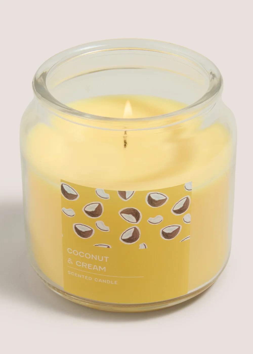 Coconut & Cream Jar Candle Image 1