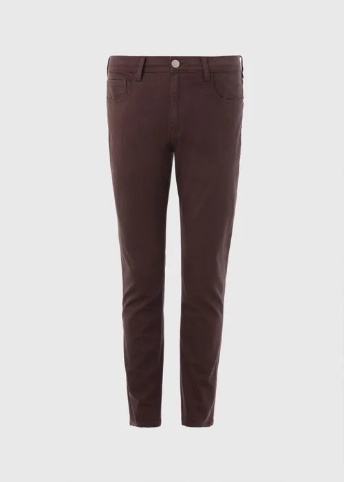 Brown Garment Dye Jeans - 30 Waist Regular Image 3