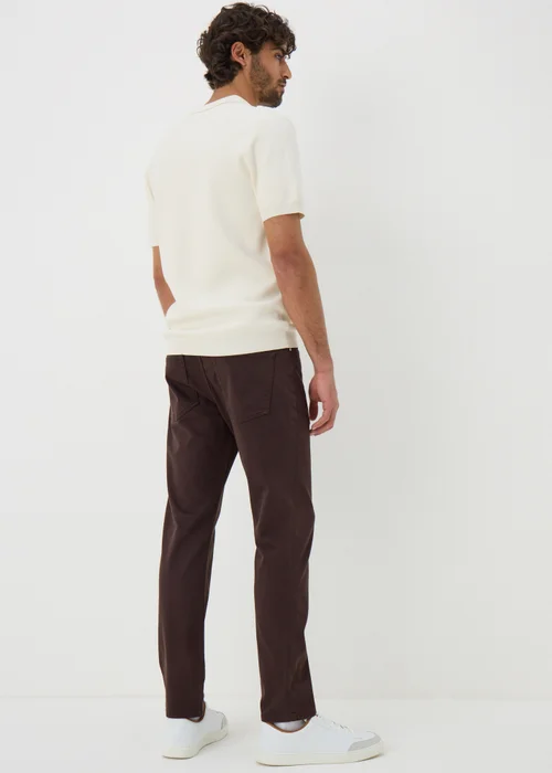 Brown Garment Dye Jeans - 30 Waist Regular Image 2