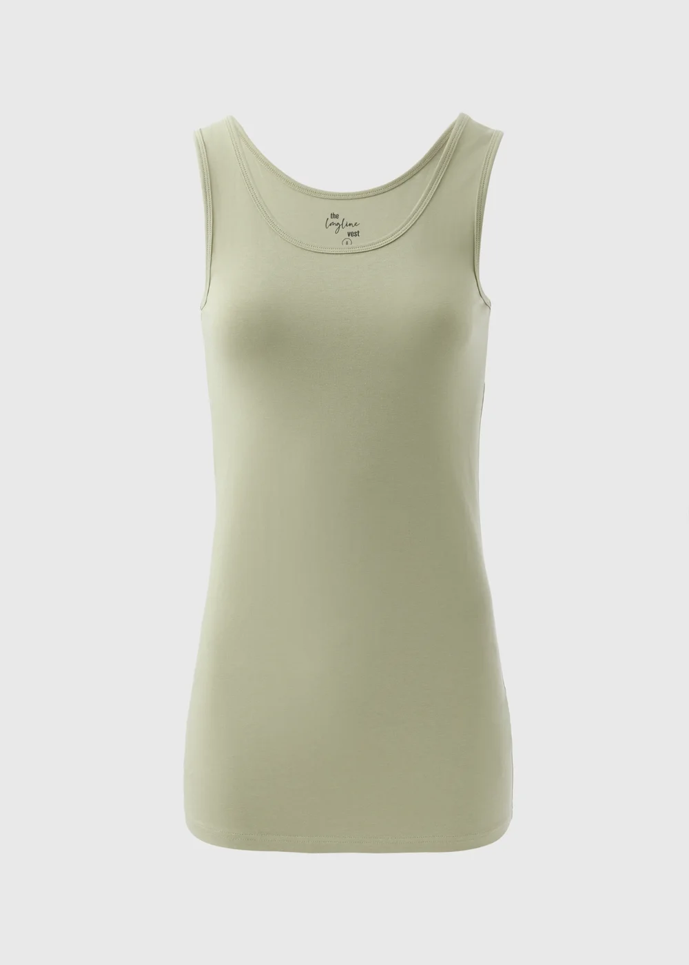 Green Longline Vest Top - 8 Image 4