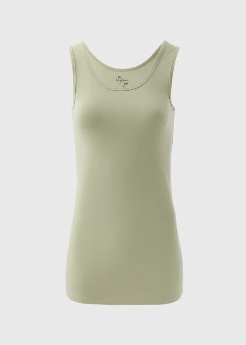 Green Longline Vest Top - 8 Image 4