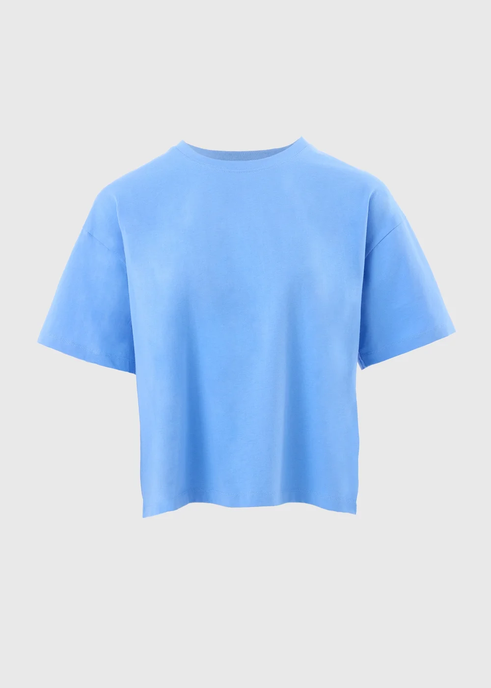 Blue Boxy T-Shirt - S Image 3
