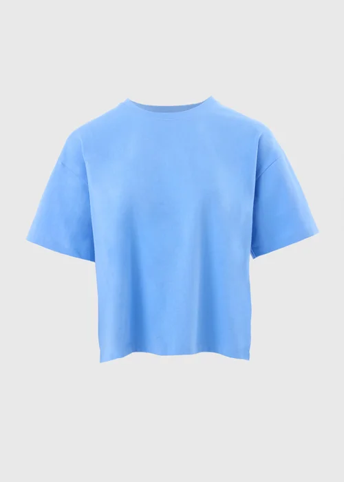 Blue Boxy T-Shirt - S Image 3