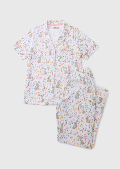 Cream Easter Bunny Pyjama Set - Extra small Image 2