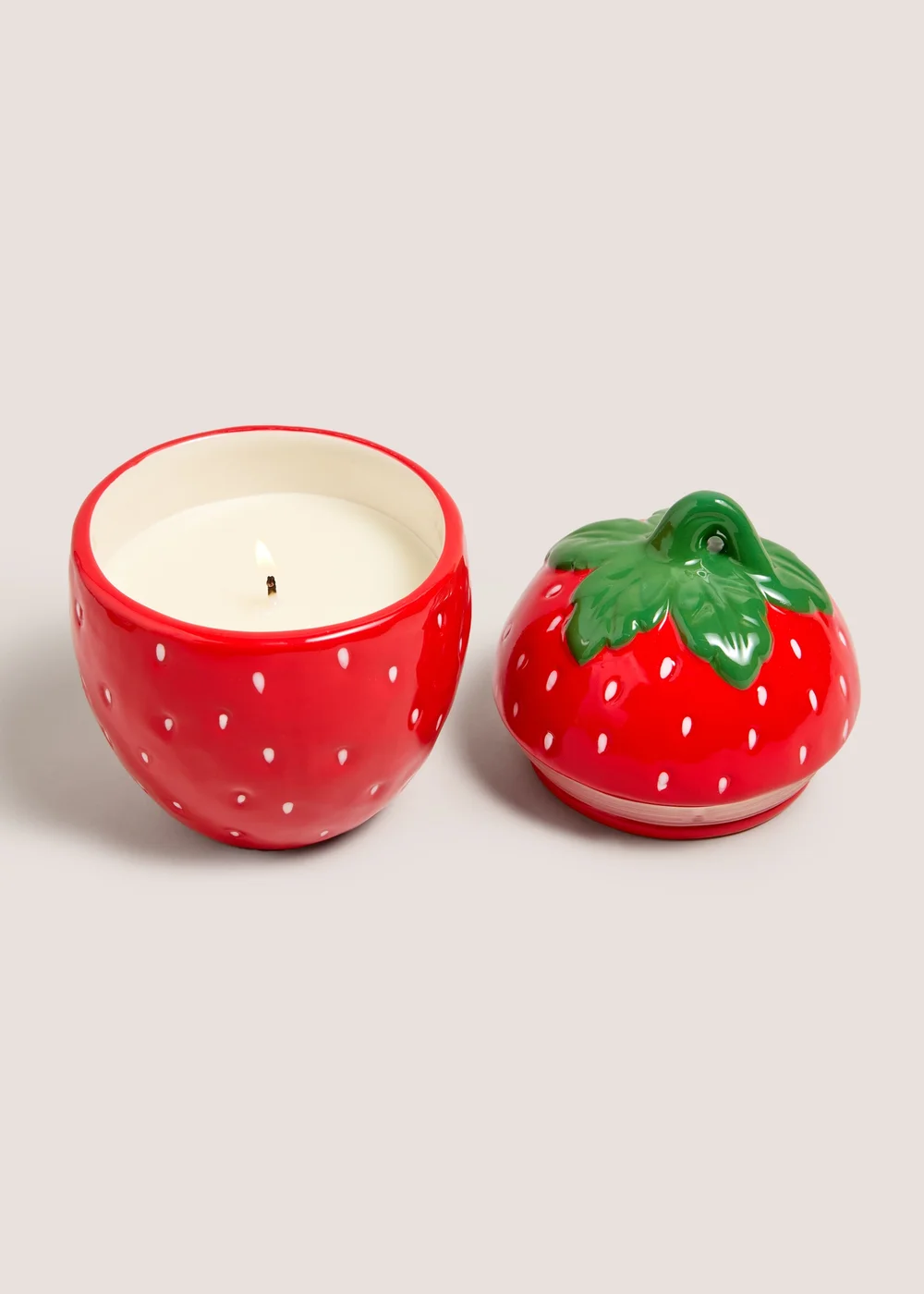 Strawberry Shape Candle Image 1
