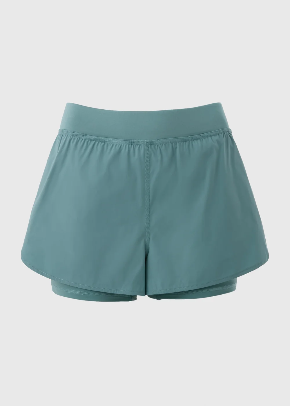 Souluxe Green 2 in 1 Shorts - 8 Image 4