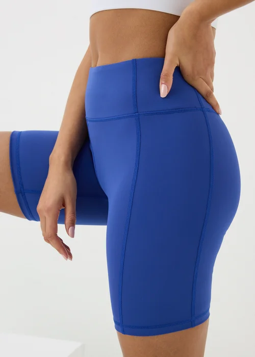 Souluxe Blue Cycling Shorts - 8 Image 3