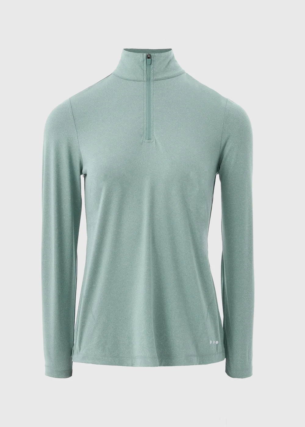 Souluxe Green Half Zip Top - S Image 3