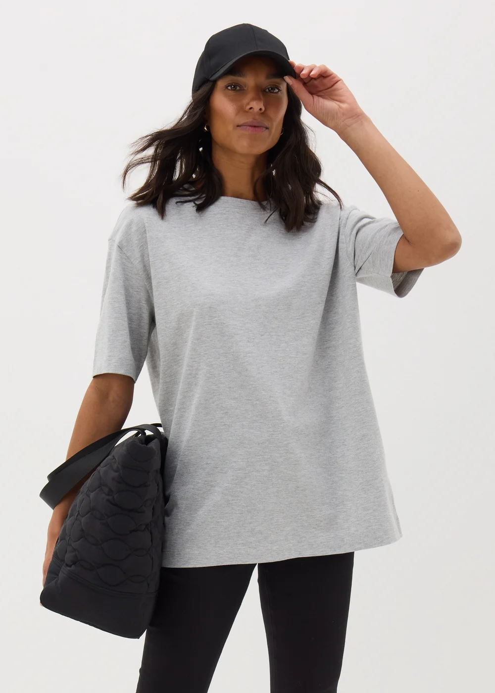 Grey Oversized T-Shirt - 2XL Image 2