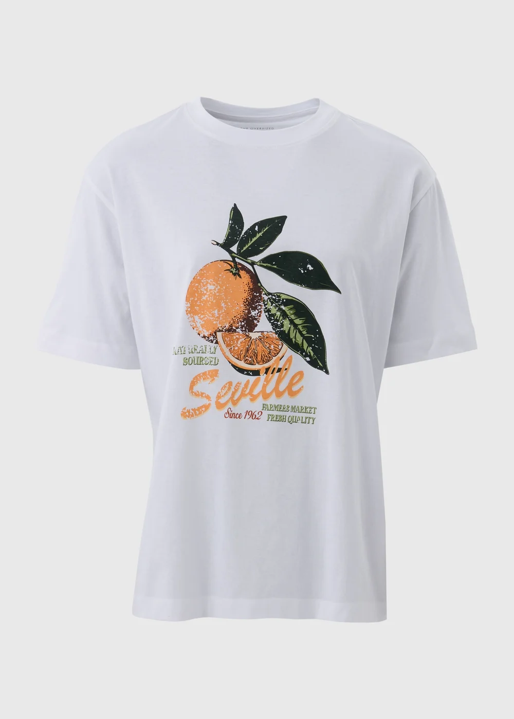 White Seville Oranges T-Shirt - S Image 3