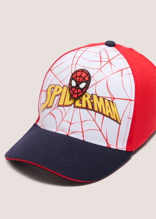 Spiderman Boys Red Cap (6-10yrs) - Age 3 - 6 Years Image 2
