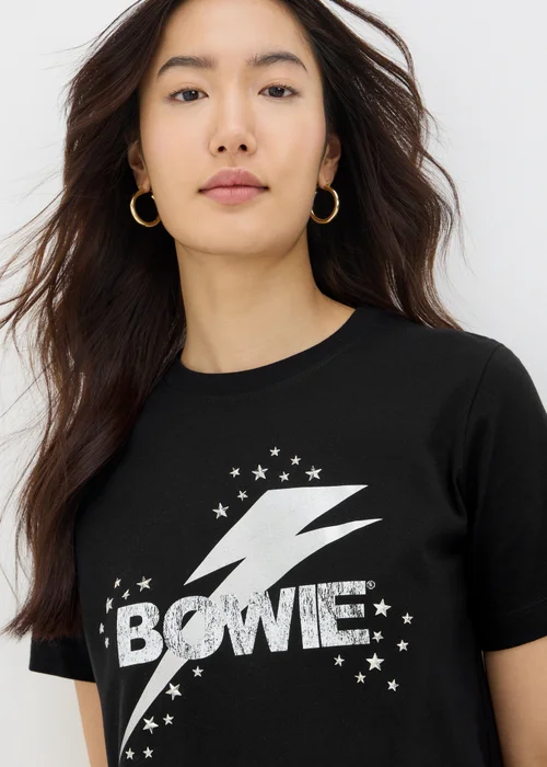 Black Bowie T-Shirt - S Image 2