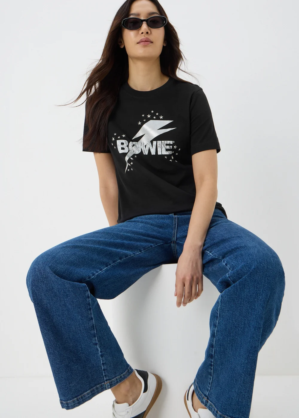 Black Bowie T-Shirt - S Image 1