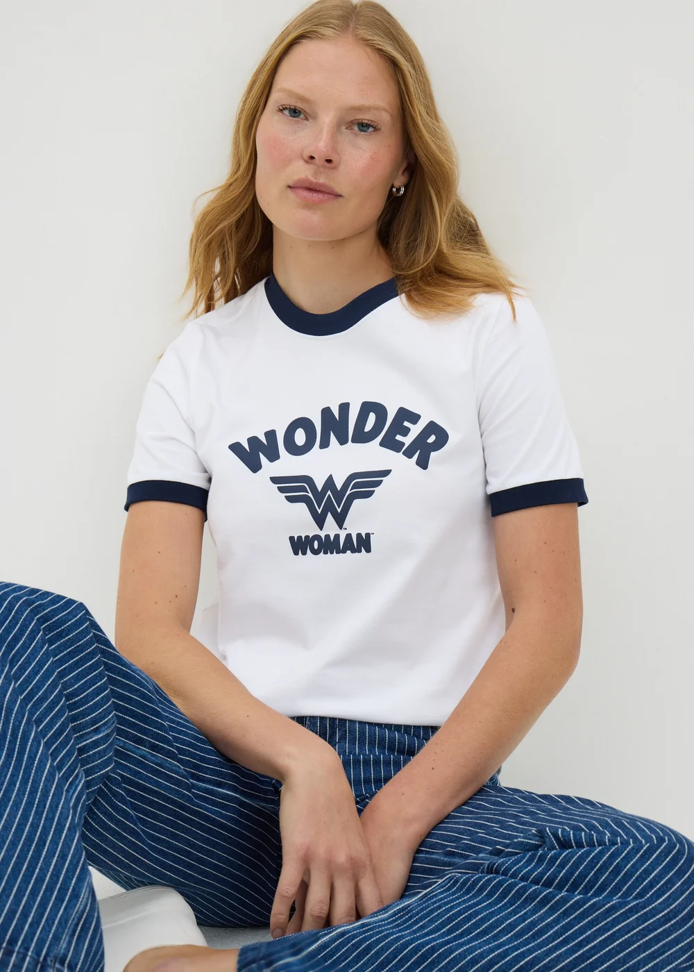 White Wonder Woman T-Shirt - 8 Image 1