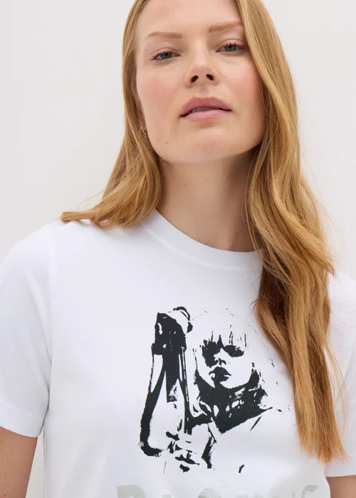 Maglietta Uomo Blondie / Debbie Harry - T-Shirt Vintage Rock Anni '70 In Cotone Maglietta Uomo Blondie / Debbie Harry - T-Shirt Vintage Rock Anni '70 In Cotone