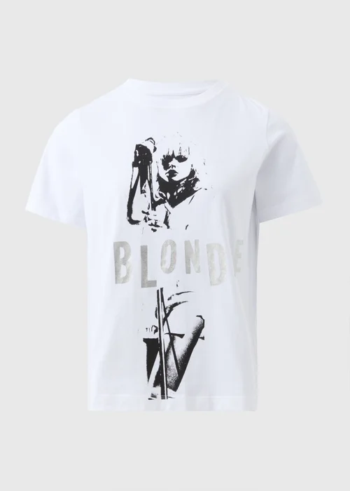 GOLDEN GOOSE: T-shirt basic con logo star - Bianco | T-Shirt Golden GOLDEN GOOSE: T-shirt basic con logo star - Bianco | T-Shirt Golden