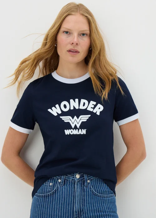 Navy Wonder Woman T-Shirt - 8 Image 1