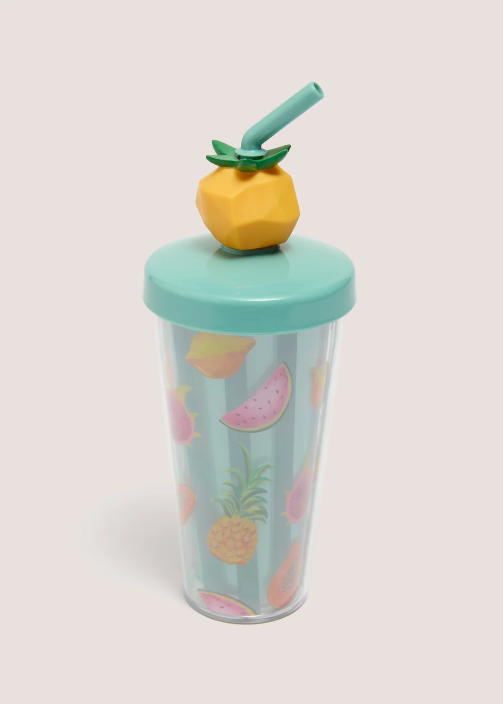 Twisty Pineapple Straw Cup Image 1
