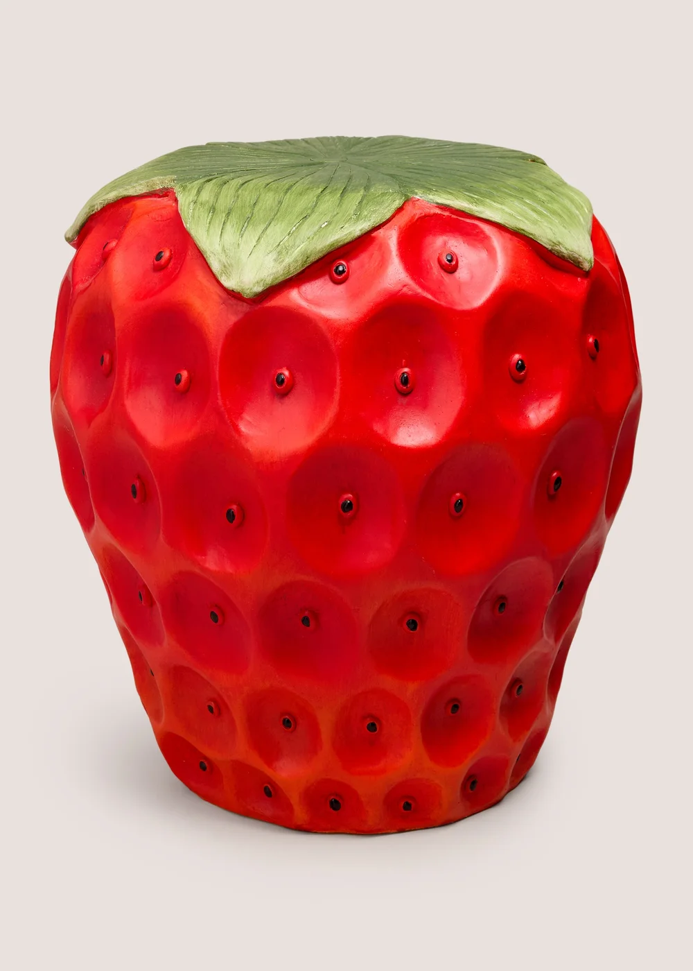 Red Strawberry Stool Image 1