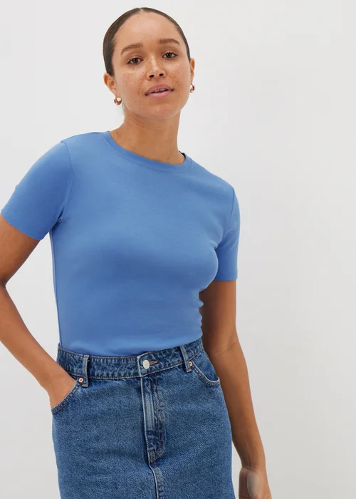 Blue Fitted T-Shirt - 8 Image 1