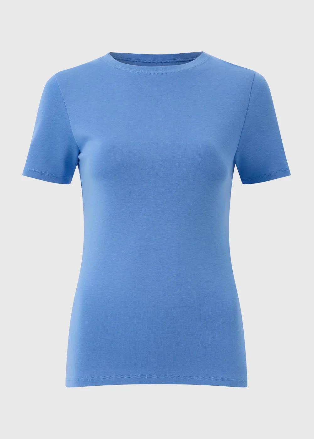 Blue Fitted T-Shirt - 8 Image 4