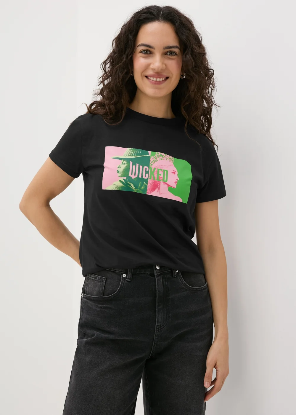 Wicked Black Elphaba & Glinda T-Shirt - 8 Image 2