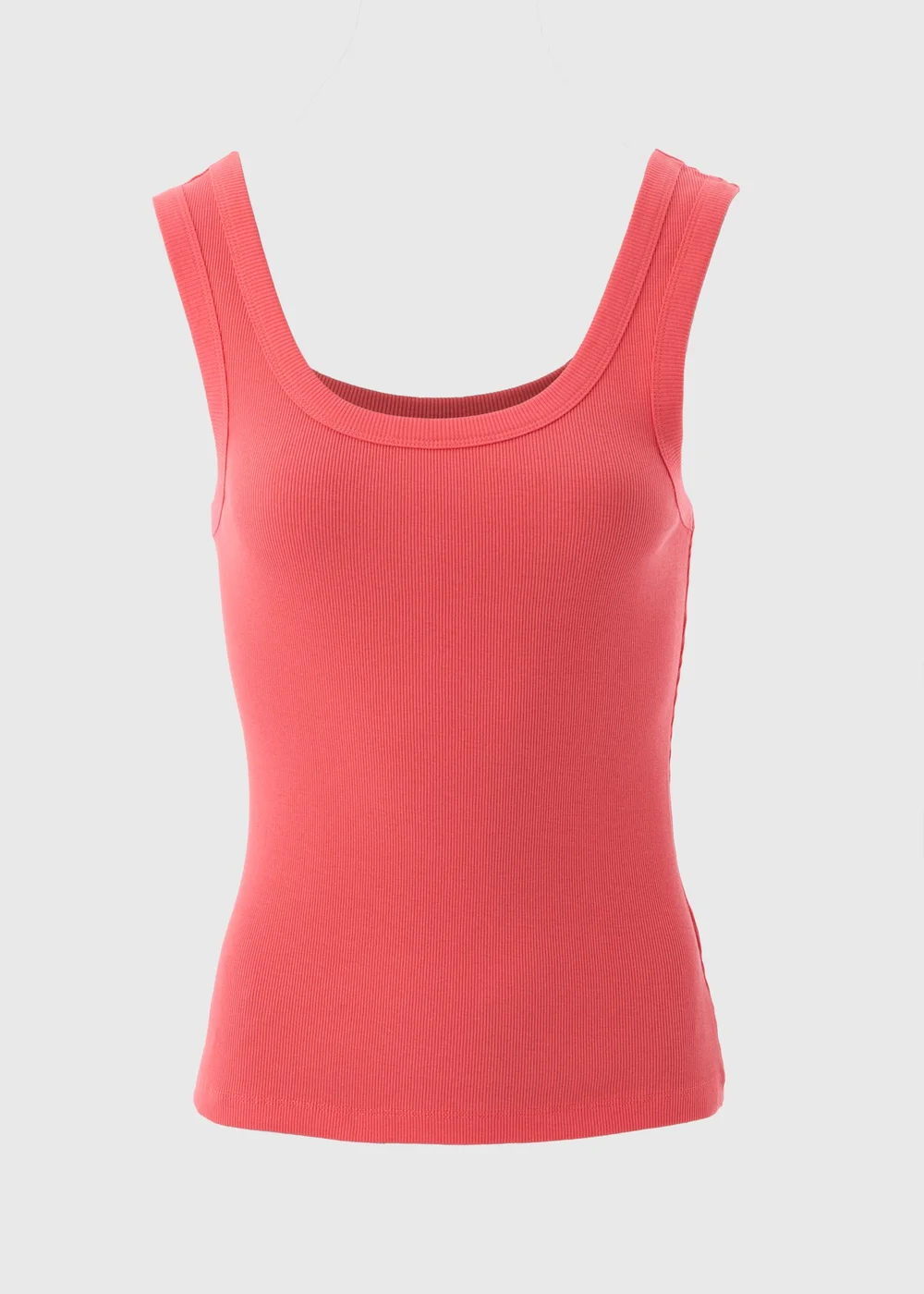 Coral Rib Jersey Vest - 8 Image 3