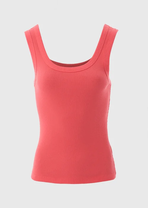 Coral Rib Jersey Vest - 8 Image 3