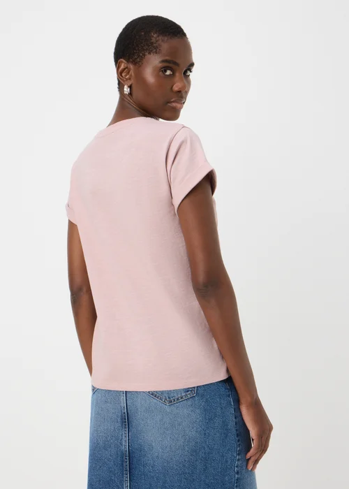 Pink Broderie T-Shirt - 8 Image 2