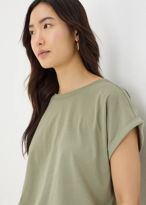 Sage Green Short Sleeve T-Shirt - S Image 3