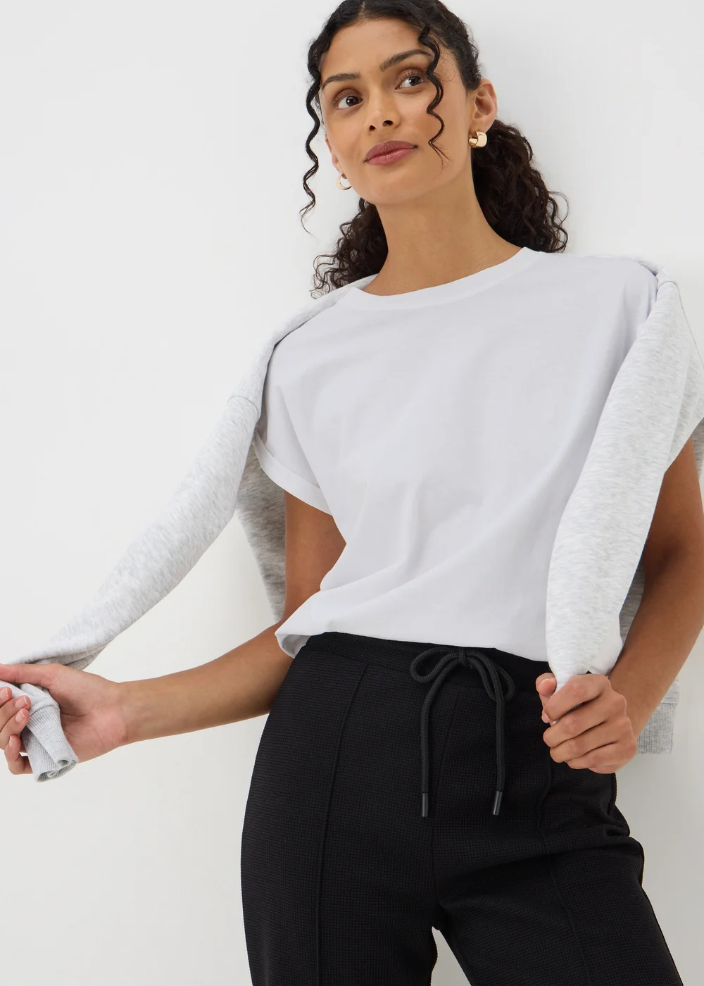 White Short Sleeve T-Shirt - S Image 1