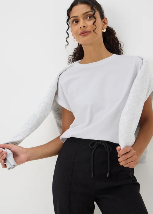 White Short Sleeve T-Shirt - S Image 1