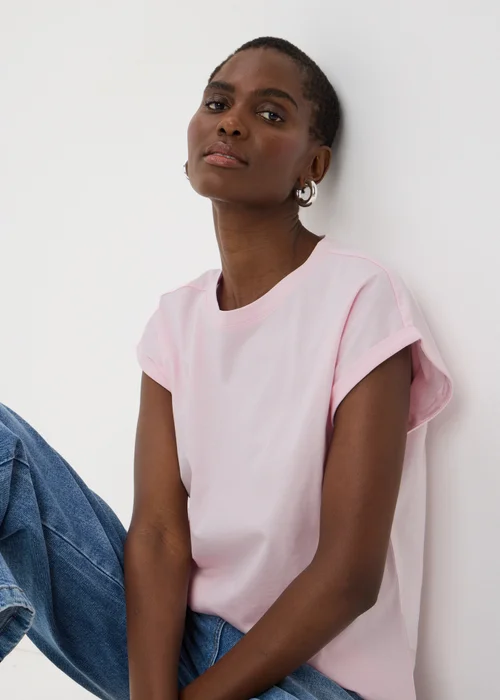 Pink Short Sleeve T-Shirt - S Image 1