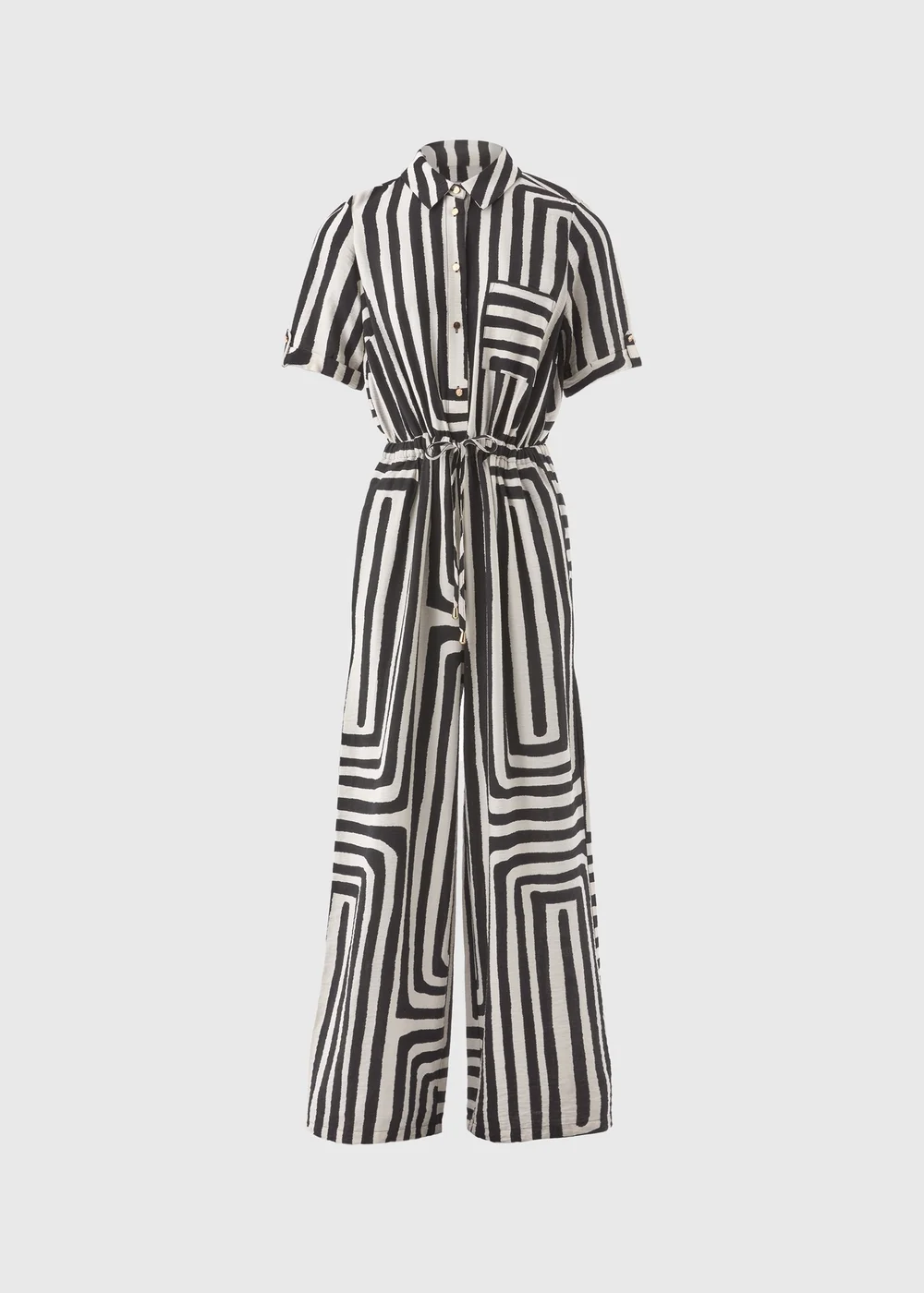 Et Vous Monochrome Geo Jumpsuit - 8 Image 4