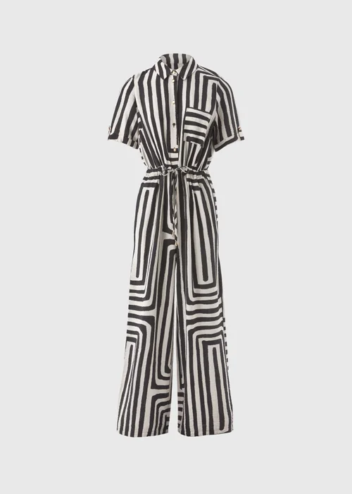 Et Vous Monochrome Geo Jumpsuit - 8 Image 4