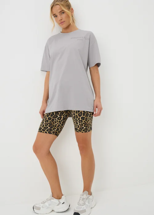 Souluxe Grey Slogan T-Shirt - S Image 2